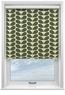 Orla Kiely Botanica Stem, Green - Roller Blind